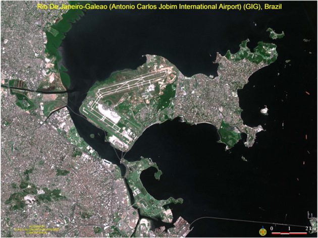 Imatge de l'aeroport de Rio de Janeiro - Galeao (Sat&egrave;l&middot;lit)